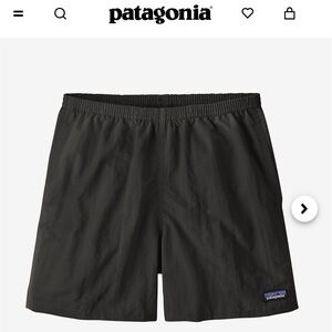 Patagonia Men’s Shorts Baggies 5 Inch Inseam W/ Lining Swim Trunks Bathing Suit